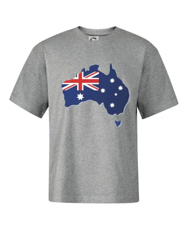 Austrálie - vlajka mapa