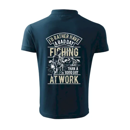 Fishing at work