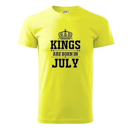 Kings are born in July