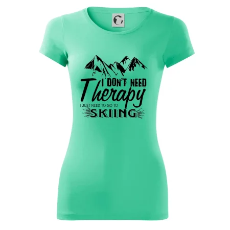 I dont need therapy - Skiing