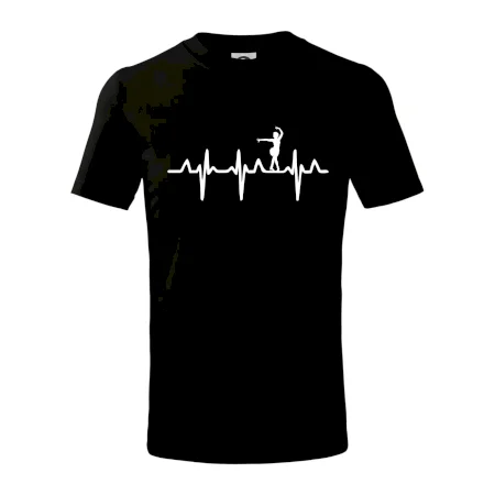 EKG tanečnice salsy