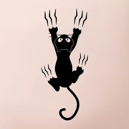 Kočka visící