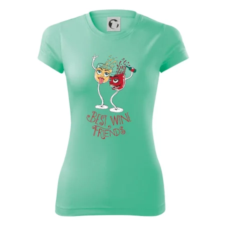 Best wine friends dancing (Pecka design)