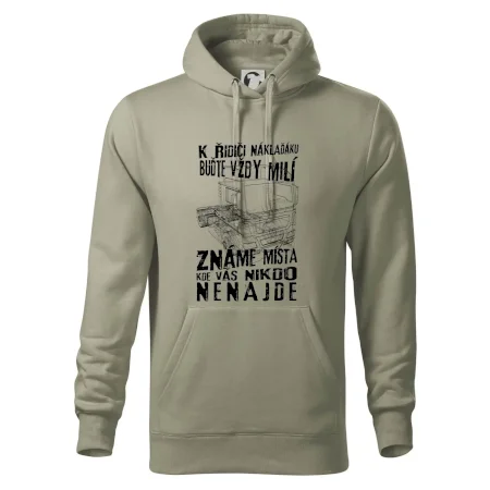 K řidiči náklaďáku buďte vždy milý