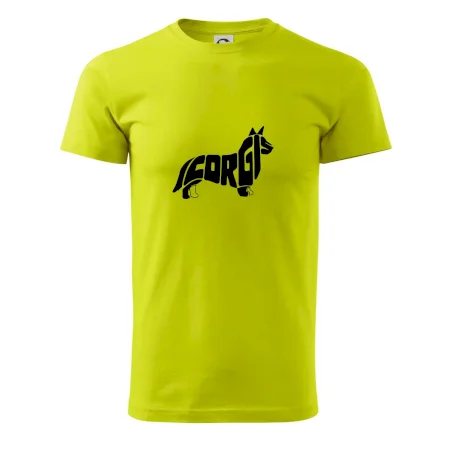 Corgi - nápis v těle