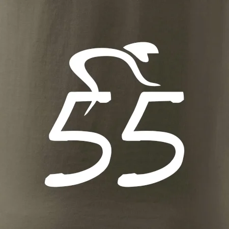 Cyklista slaví pětapadesátku (55)