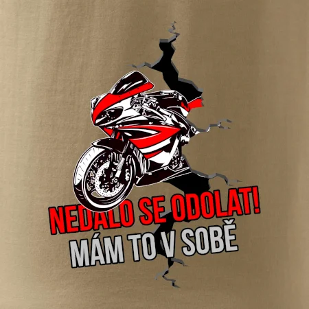 Nedalo se odolat, mám to v sobě silniční motorka