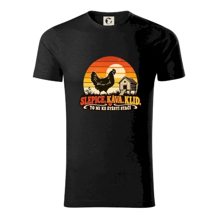 Slepice káva klid a pohoda