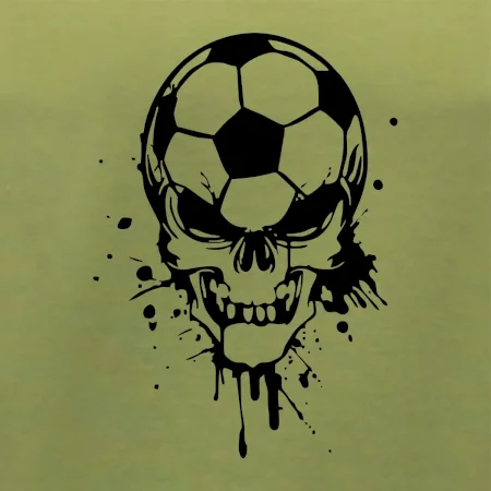 Fotbal lebka splash
