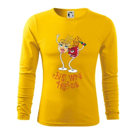 Best wine friends dancing (Pecka design)