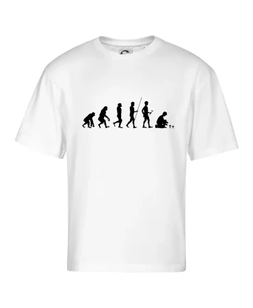 Evoluce houbař muž