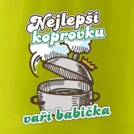 Nejlepší koprovku vaří babička