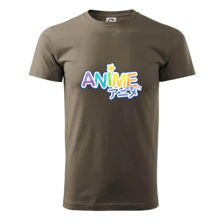 Anime nápis duhový