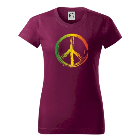 Peace symbol paint
