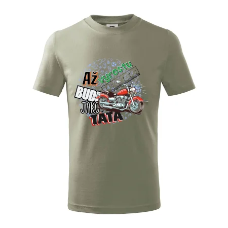 Až vyrostu budu jako táta - klasická motorka