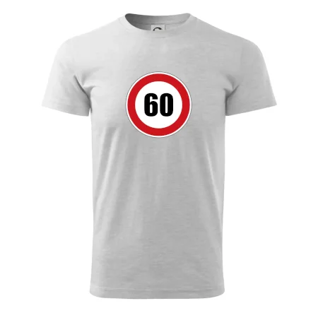 Dopravní značka - omezení rychlosti 60