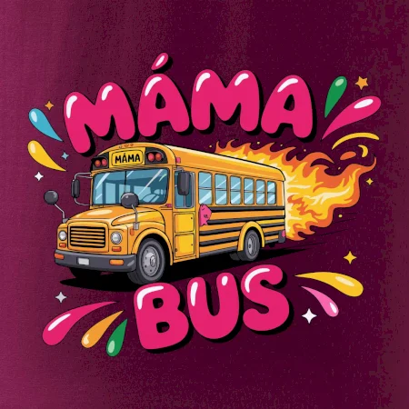 Máma bus - žlutý autobus