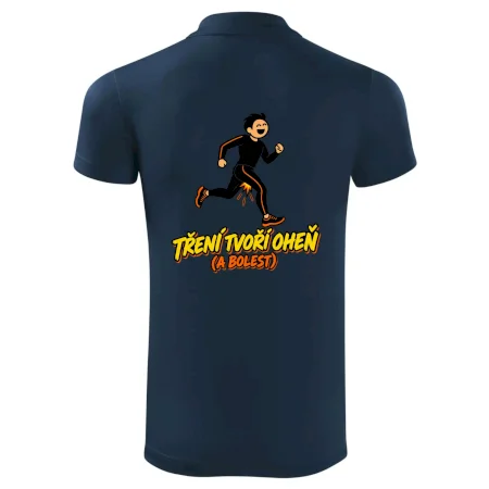 Běžecké tření tvoří oheň