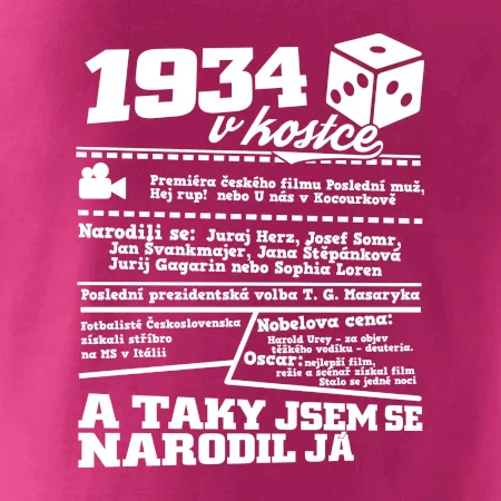 1934 v kostce