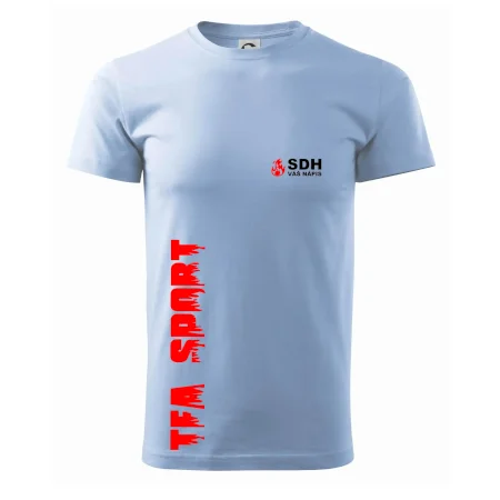 TFA Sport SDH (červený oheň) - Vlastní nápis
