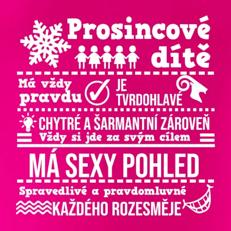 Narozeniny prosinec