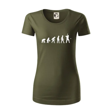 Evoluce baseball pálkař nápřah + míček