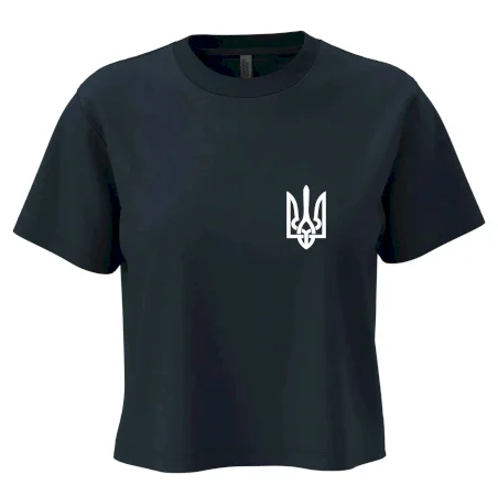 Ukrajina trojzubec prso
