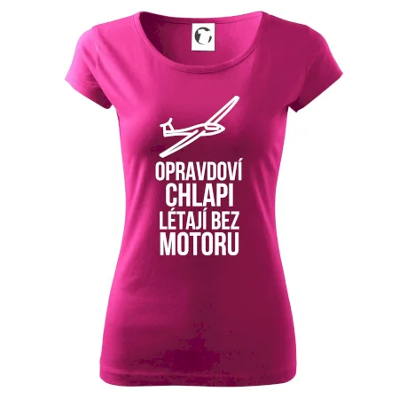 Opravdovi chlapi létají bez motoru