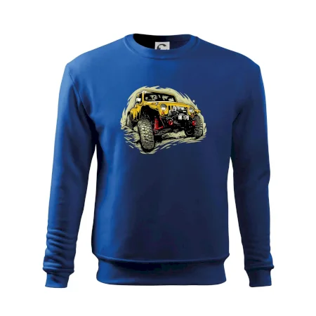Žlutý offroad s navijákem