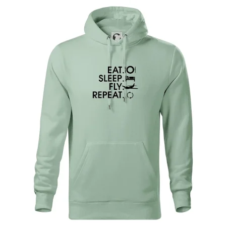 Eat sleep fly repeat