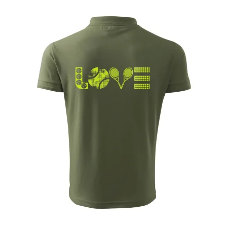 Tenis love nápis