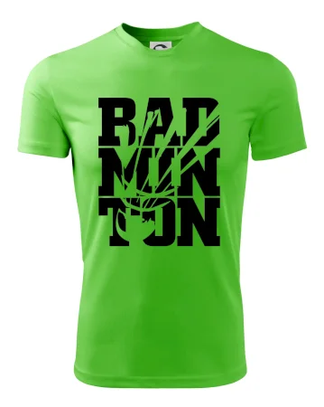 Badminton nápis