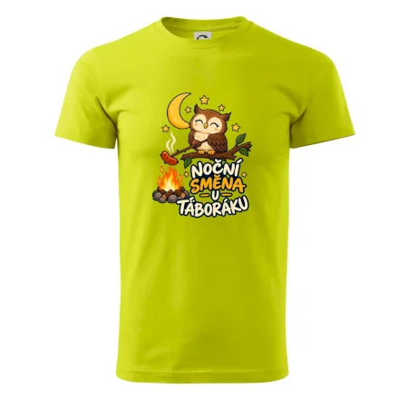 Noční směna u táboráku