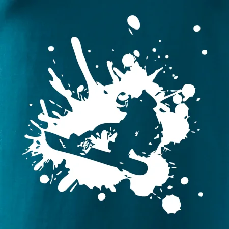 Snowboard splash