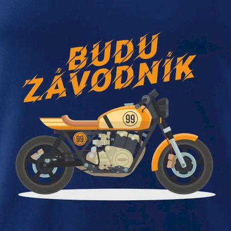 Budu závodník  žlutý cafe racer