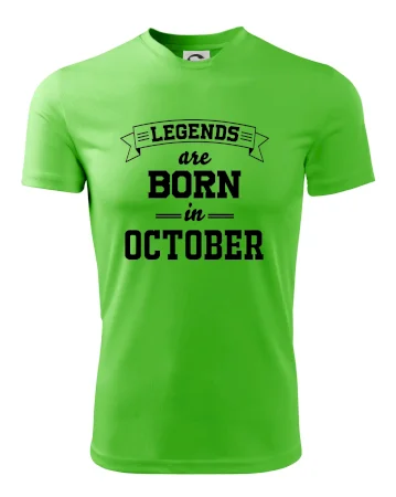 Legends are born in October