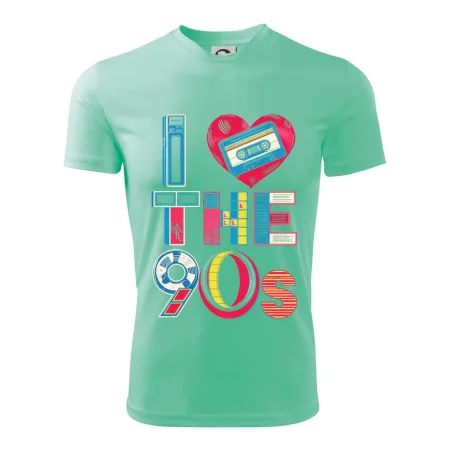 I love 90s - srdce a kazeta