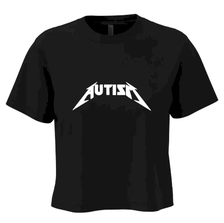 Autism rock nápis