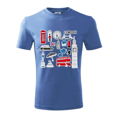 Velká Británie - kreslené ikonky