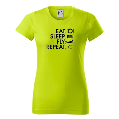 Eat sleep fly repeat