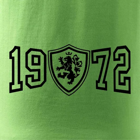 Narozeninový motiv - znak - 1972