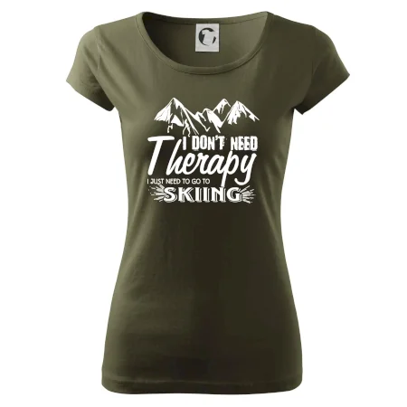 I dont need therapy - Skiing