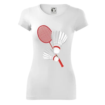 Badminton - pálka a košík