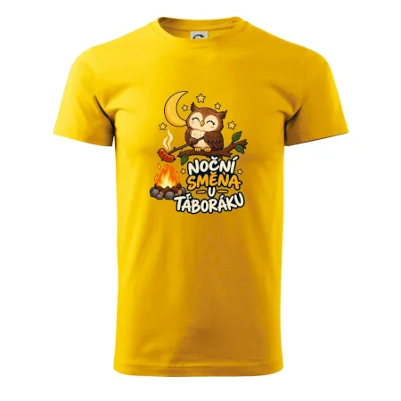Noční směna u táboráku