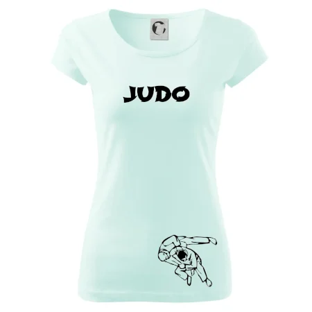 Judo nápis + postavy