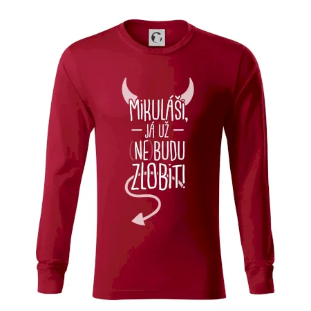 Mikuláši, já už nebudu zlobit!