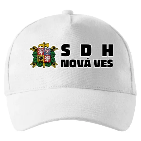 Kšiltovka SDH logo - VÁŠ NÁZEV