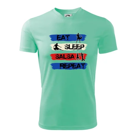 Eat sleep salsa repeat