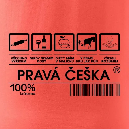 Čárový kód  - Pravá Češka