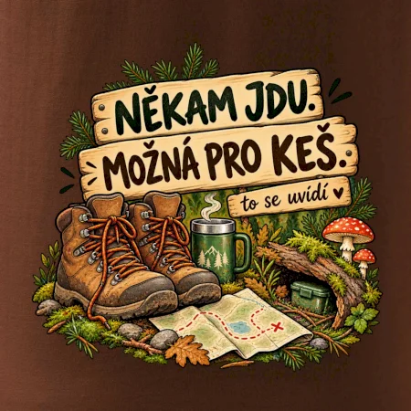 Někam jdu možná pro keš turistické boty